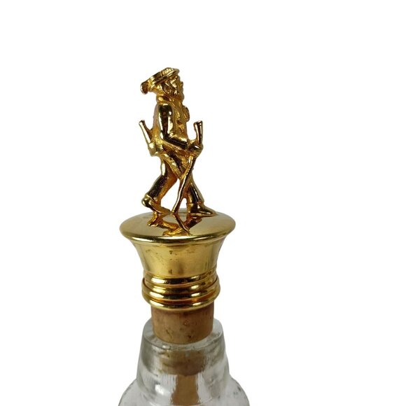 Army Bugler Man Barware Liquor Pour Vintage - Picture 2 of 7